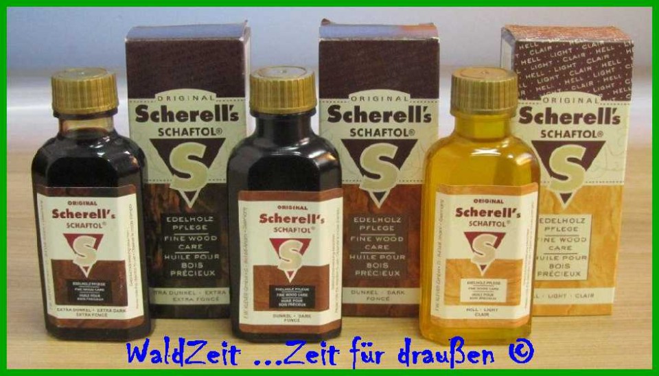 Scherells SCHAFTOL Schaftöl hell, dunkel, extra dunkel, rotbraun 75